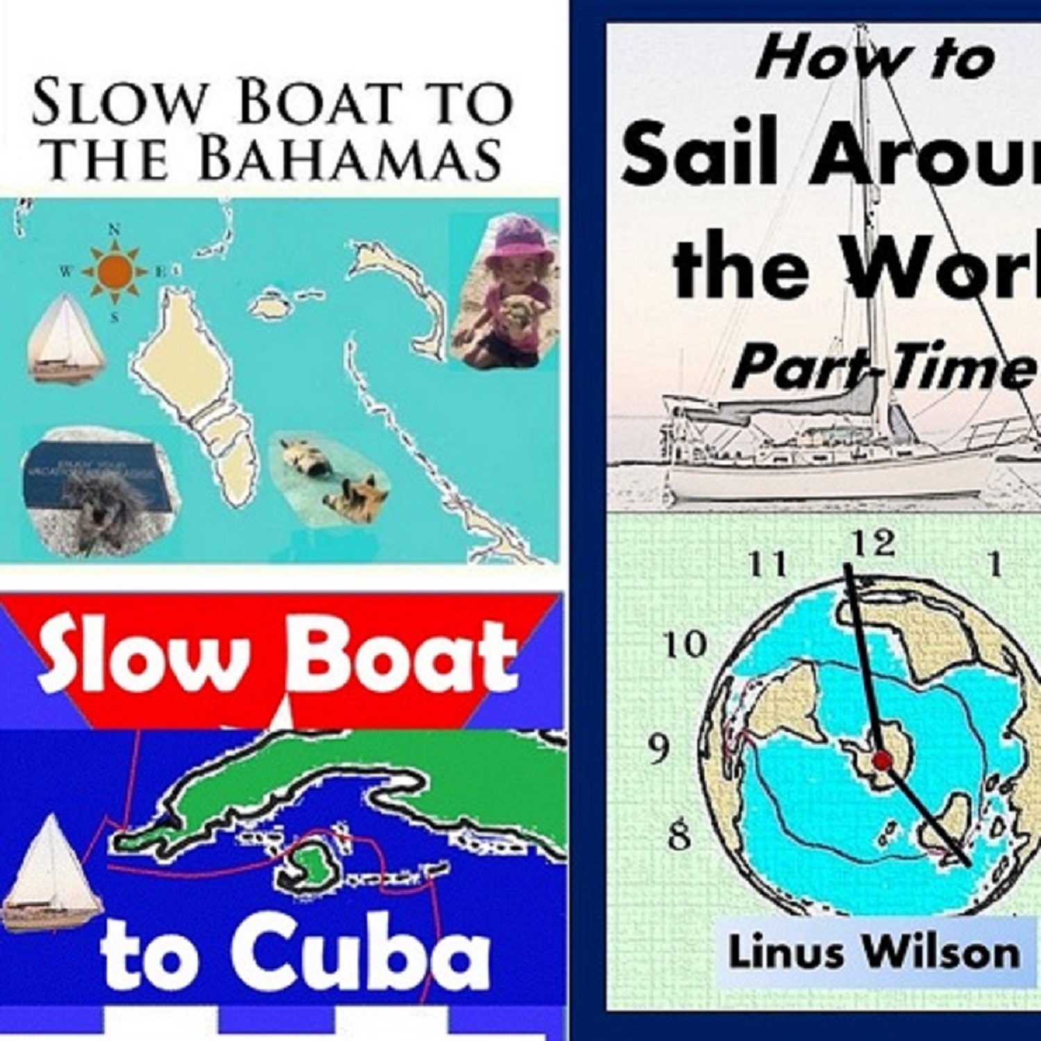 Ep. 38: Houston Boat Show Talk of How to Sail Around the World Part-Time by Linus Wilson